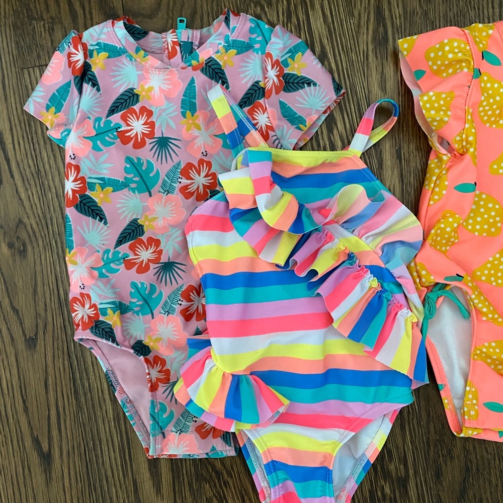 Cat & Jack Swimsuit Lot